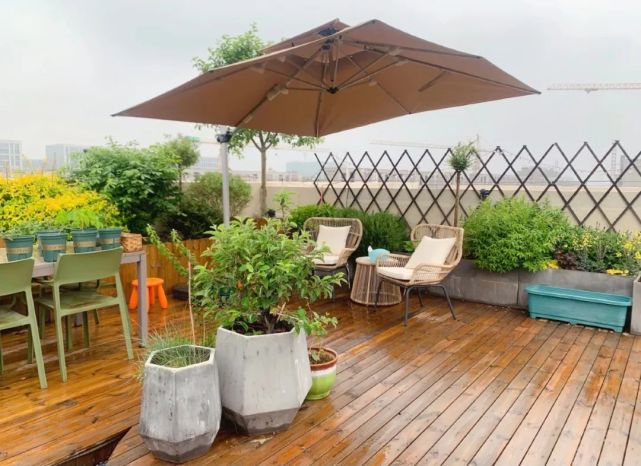 脑洞大开露台除了打造成花园还可以这样