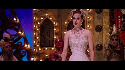 电影红磨坊中的妮可基德曼简直是落入人间的仙女