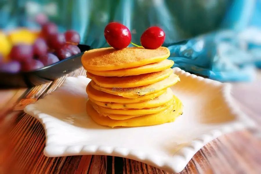 芒果鸡蛋饼的做法!