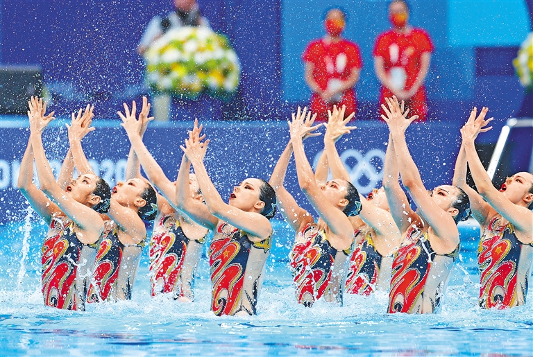 南山美少女王芊懿奥运首秀"追梦"|奥运|追梦|花样游泳_新浪新闻