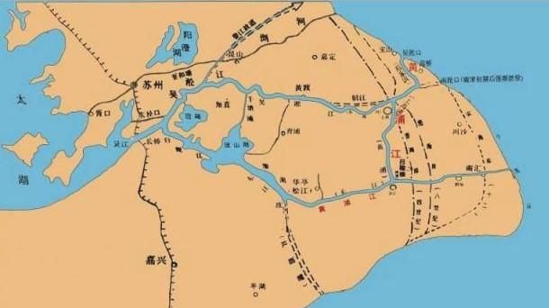 现在的黄浦江与苏州河夏元吉,叶宗行,成功解决了太湖水系的泥沙淤塞
