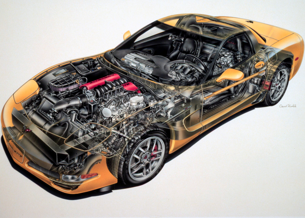 末代跳灯原来是它经典的克尔维特c5欣赏