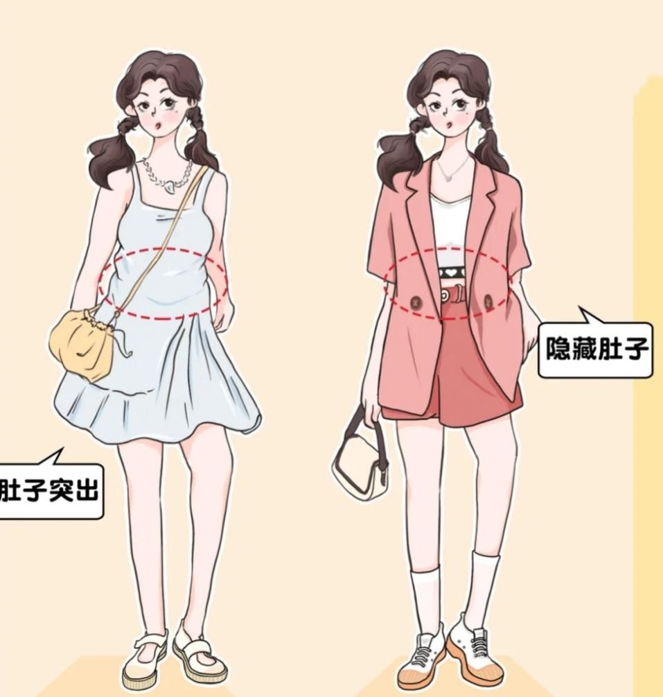 谁说微胖身材穿衣不好看5招显瘦思路送你这么穿就对了