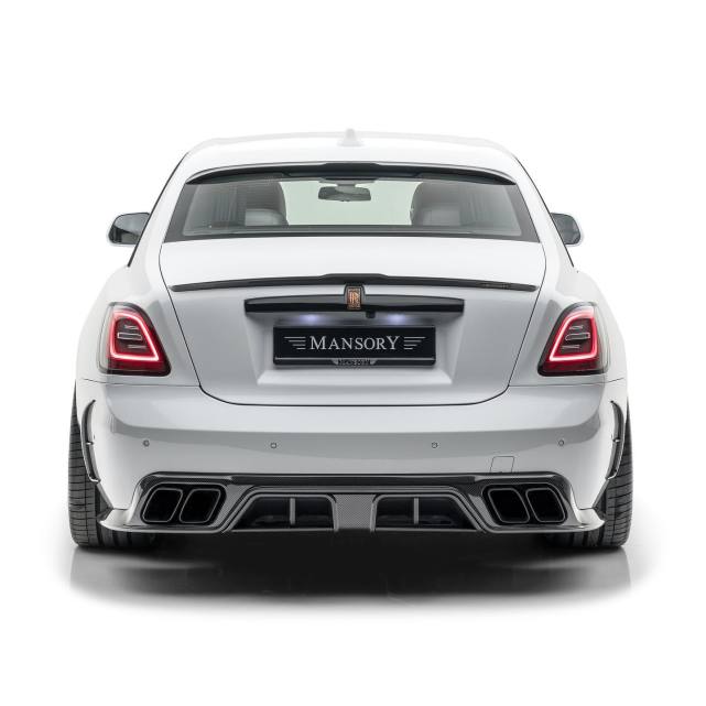 基于劳斯莱斯古思特改装mansory迈莎锐ghost全网首秀