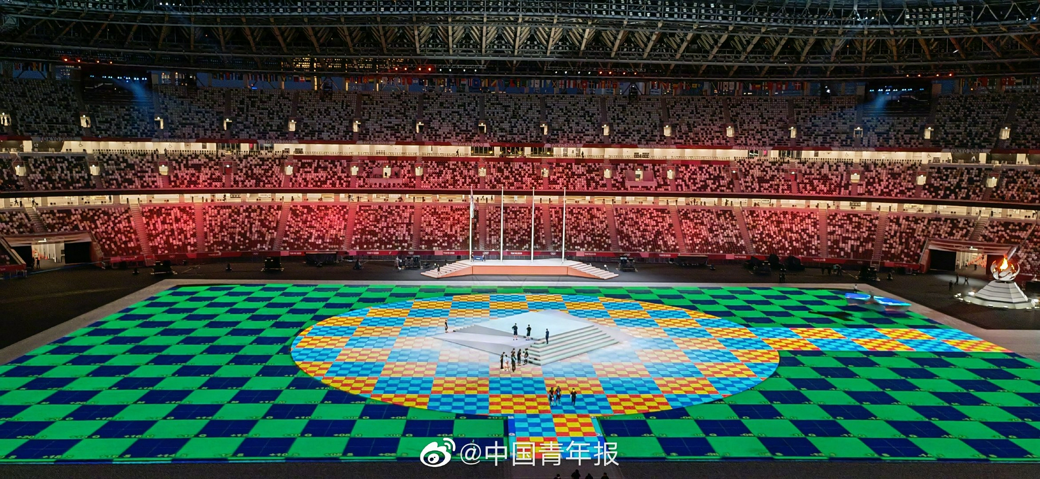 闭幕式即将开始 东京奥运会圣火今晚熄灭休闲区蓝鸢梦想 - Www.slyday.coM