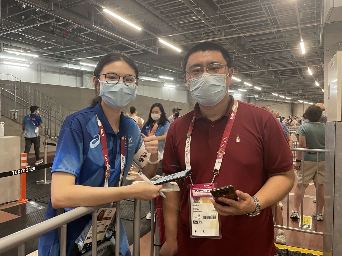 东京奥运会追梦见证传递力量记东京奥运会那抹独特的志愿蓝
