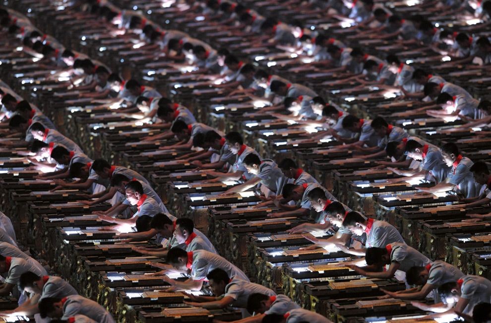 百年瞬间丨北京奥运会开幕休闲区蓝鸢梦想 - Www.slyday.coM