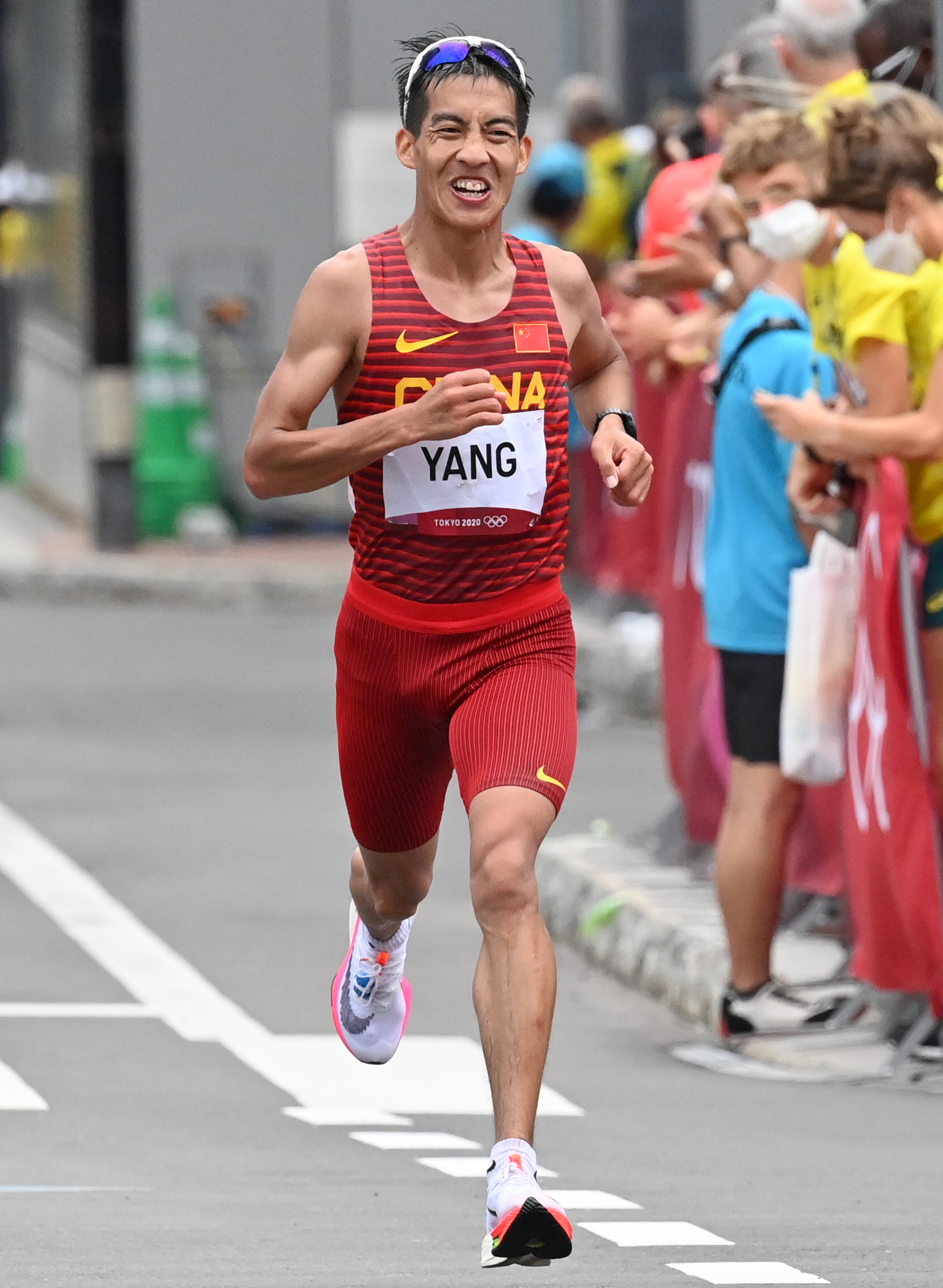 田径男子马拉松赛况