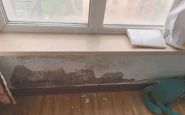 哈尔滨壹品新境小区房屋漏雨,物业回复:本周将派人维修