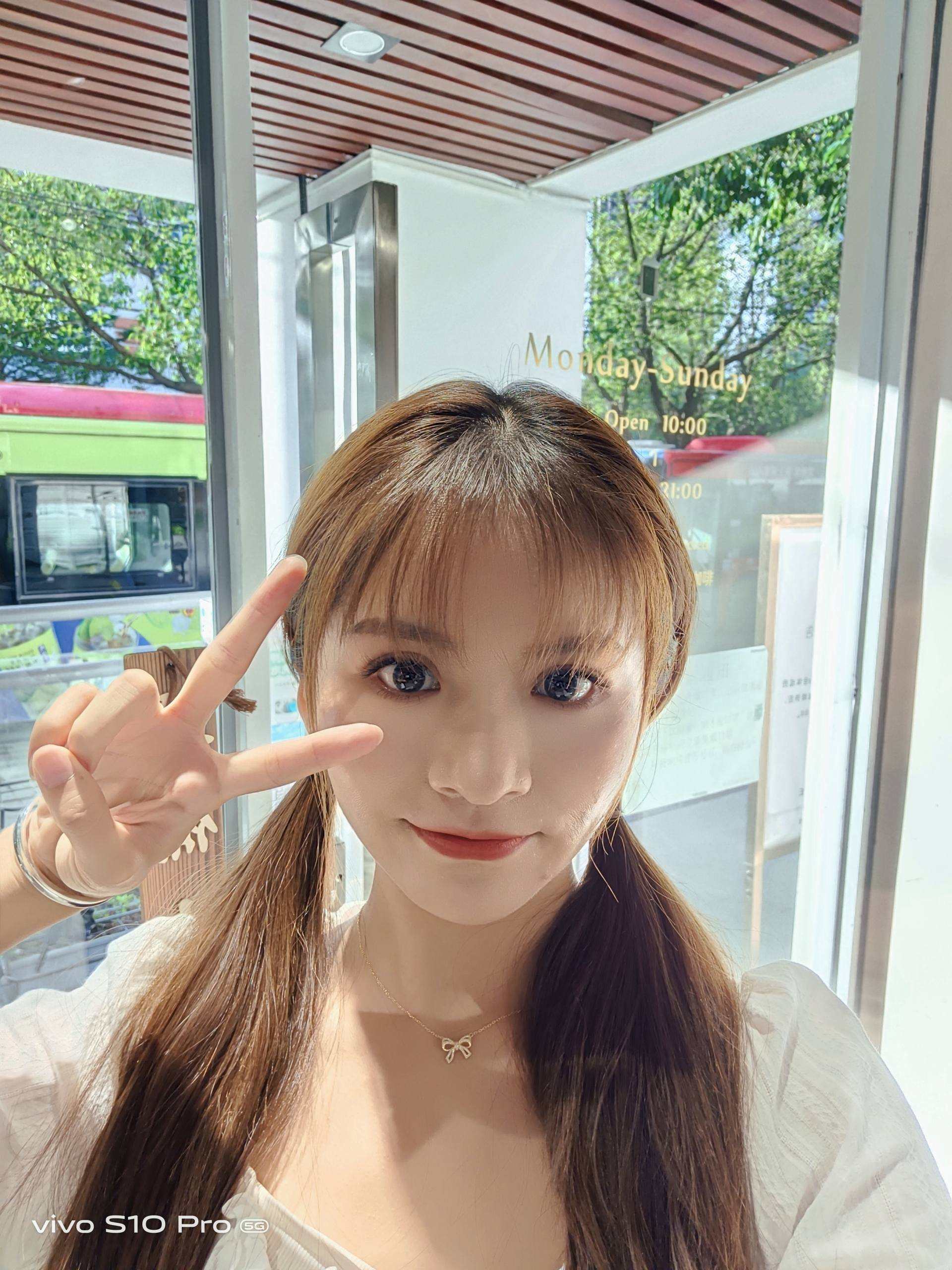 自拍美颜为何都一个样没使用vivos10pro就是这个样