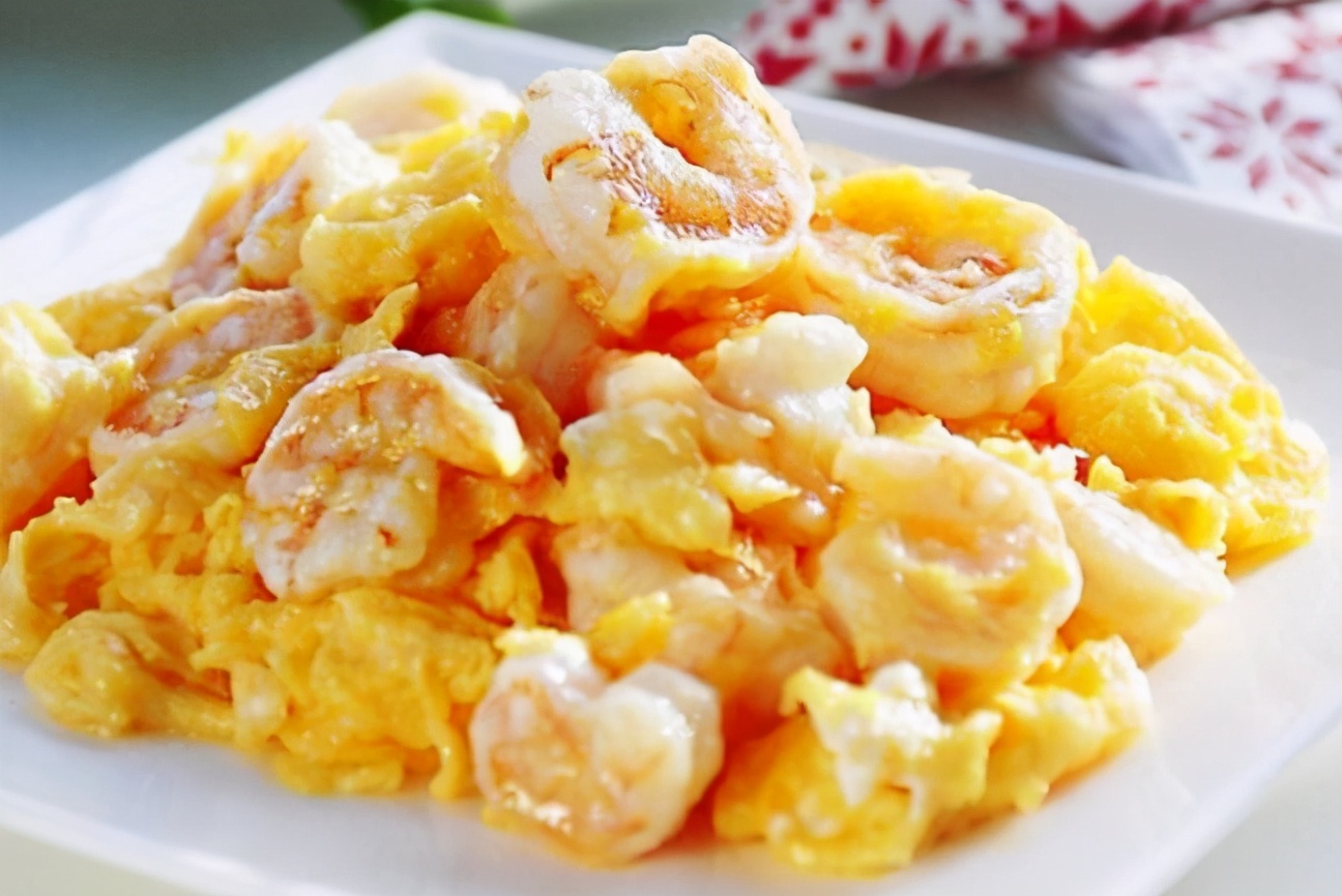 鲜虾炒蛋的做法!