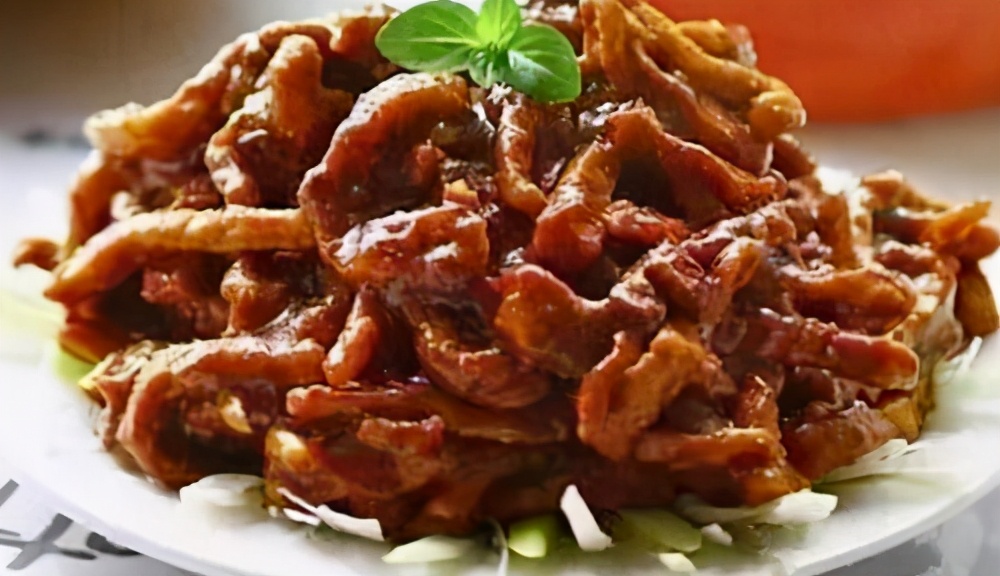 酱香里脊丝的做法!