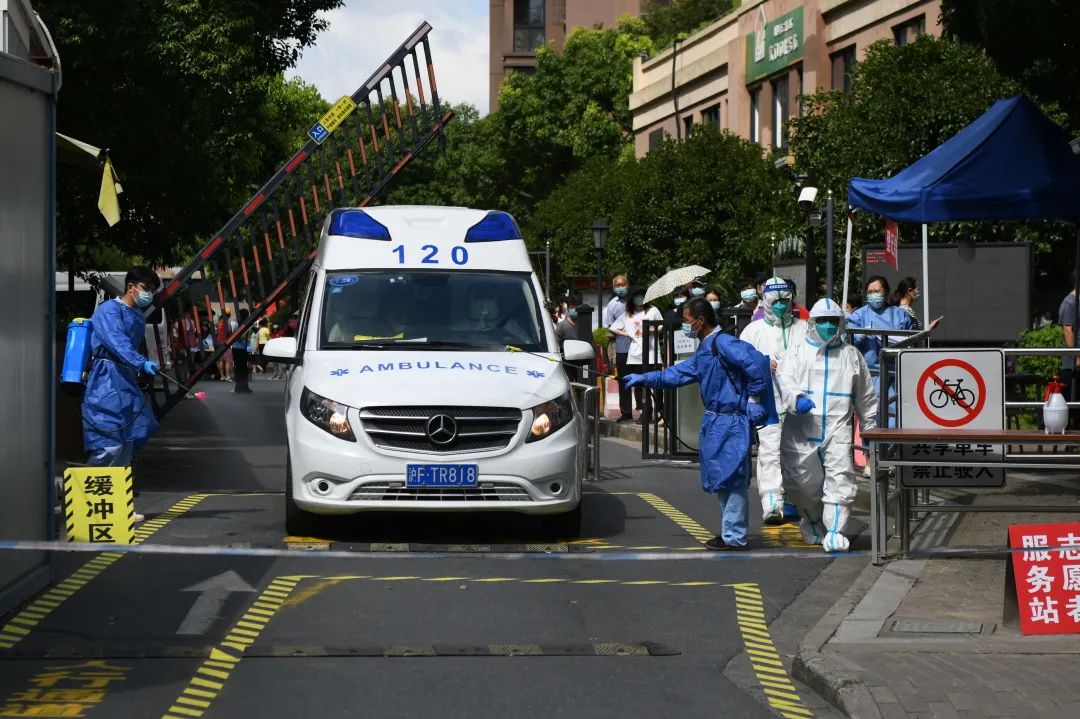 3个半小时,浦东心圆西苑5000余人完成第二次核酸检测,全部阴性!