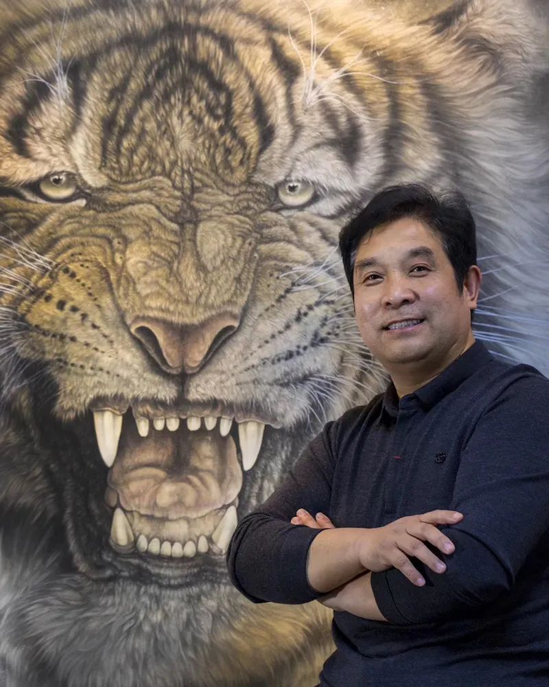 "骑着老虎"奔小康