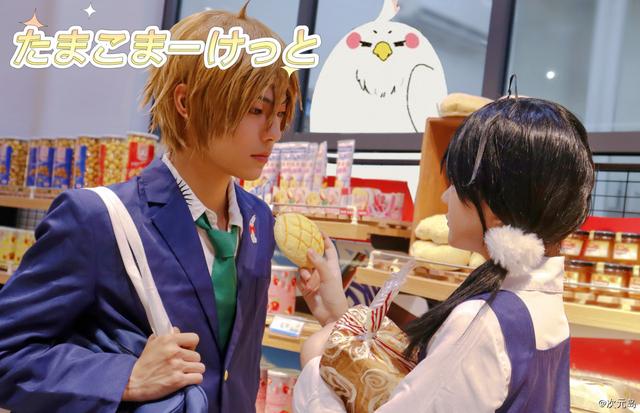 大路饼藏 cn:诽心玉子市场,玉子爱情故事,玉子和饼藏cos图片授权涝创