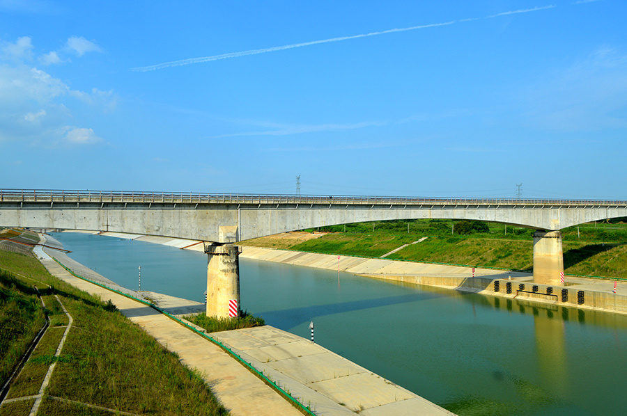 合肥庐江:引江济淮样板段工程美丽成形