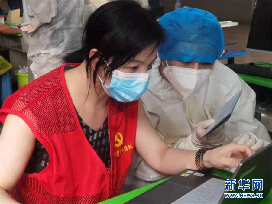 武汉蔡甸6000余名志愿者走到疫情防控第一线