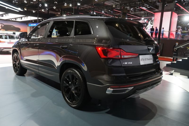 全车黑化个性拉满 捷达vs7黑锋版上市售12.68万-13.68万元