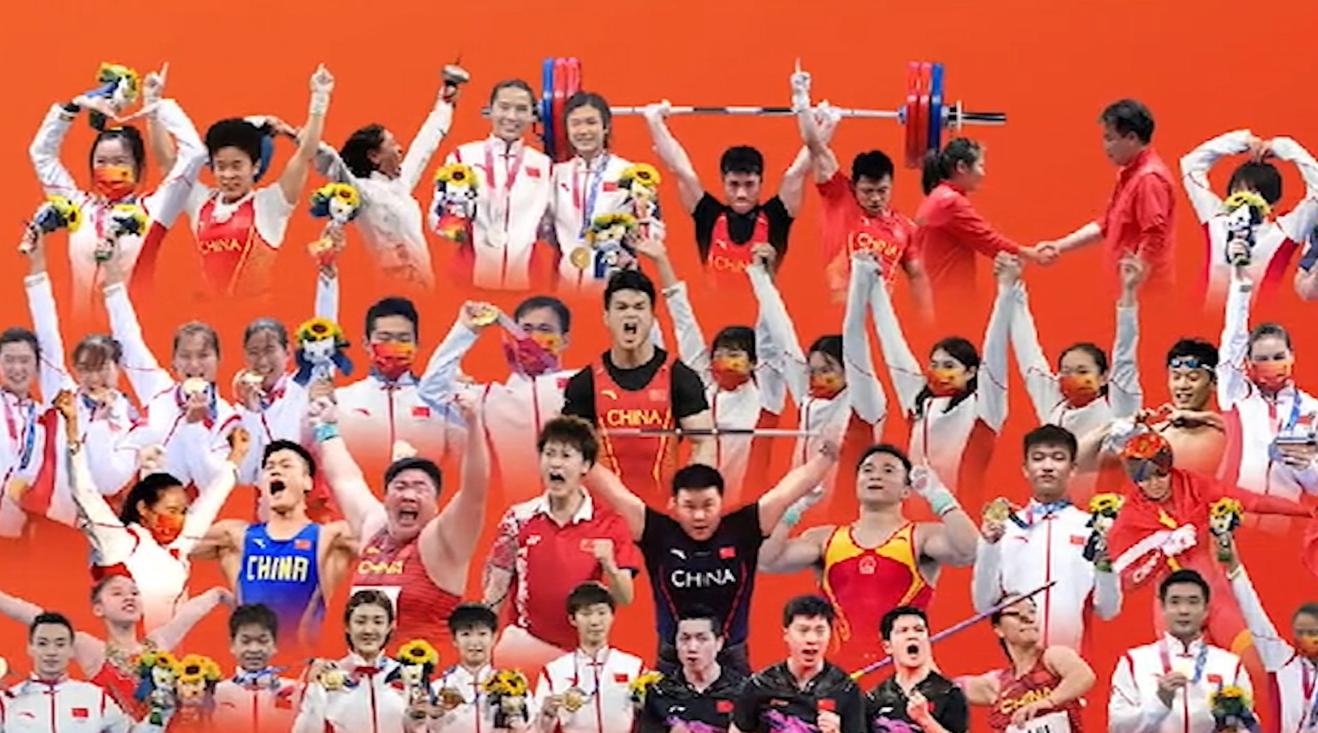 少年斩获金牌瞬间