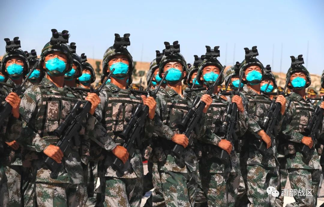 治愈强迫症解放军9个地面方阵亮相