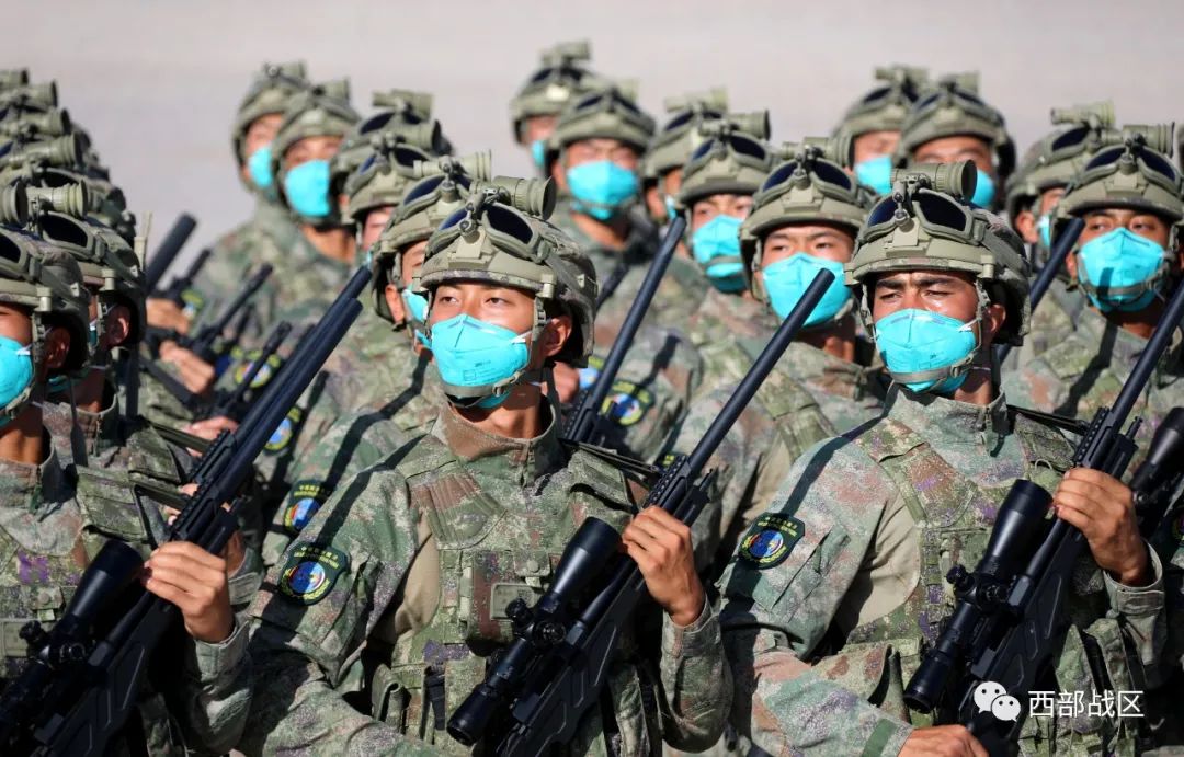 治愈强迫症解放军9个地面方阵亮相