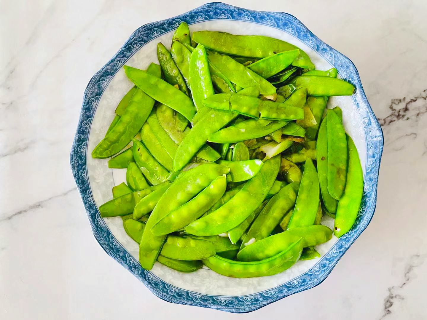 清炒荷兰豆的做法!