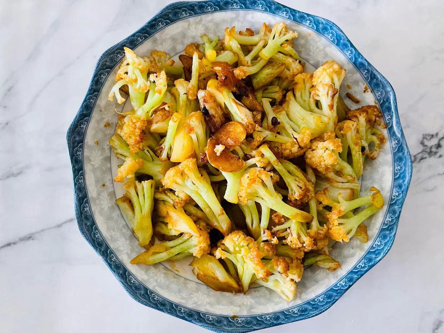 清炒菜花的做法!