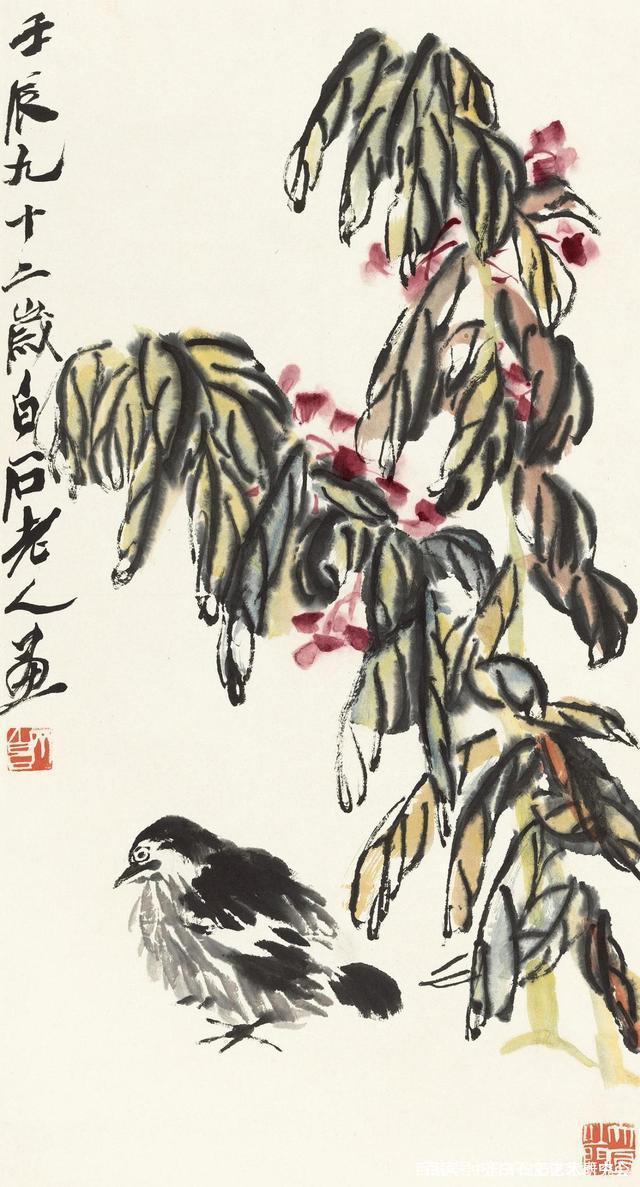 齐白石传人少白汤发周说齐白石画鹌鹑常寓意乱世中的他自己