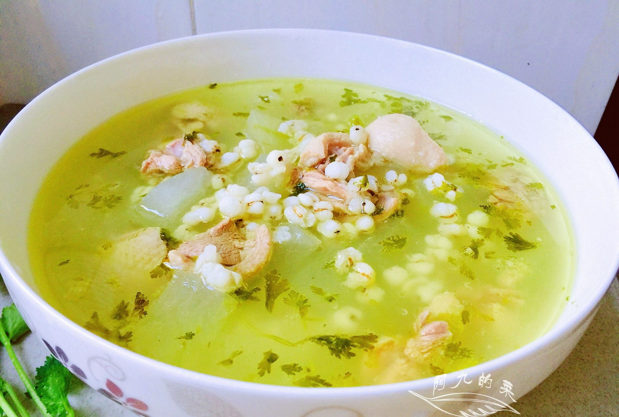 冬瓜薏米老鸭汤——滋阴润肺佳品