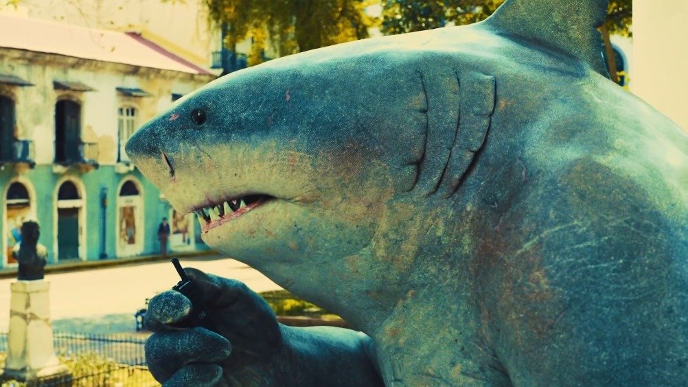 纳纳威 king shark 怎么这么可爱!