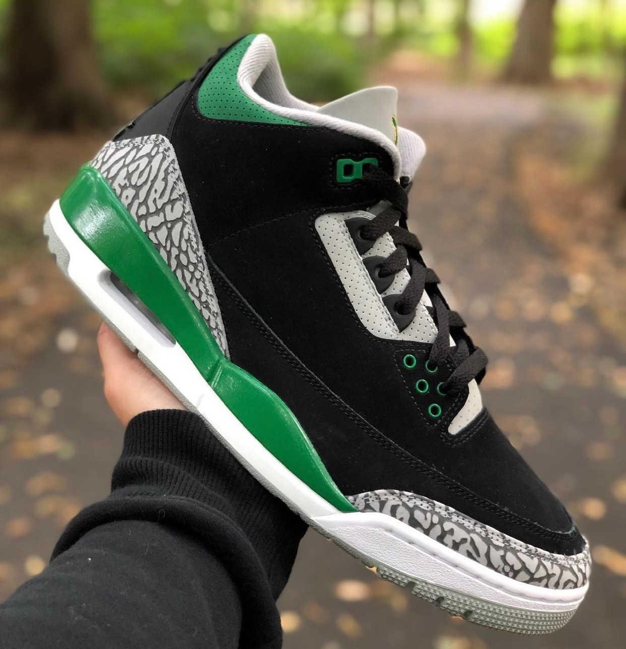 俄勒冈配色全新aj3上脚图曝光