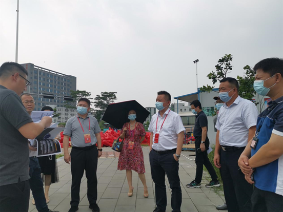 马田街道组织人大代表视察高质量高颜值发展项目