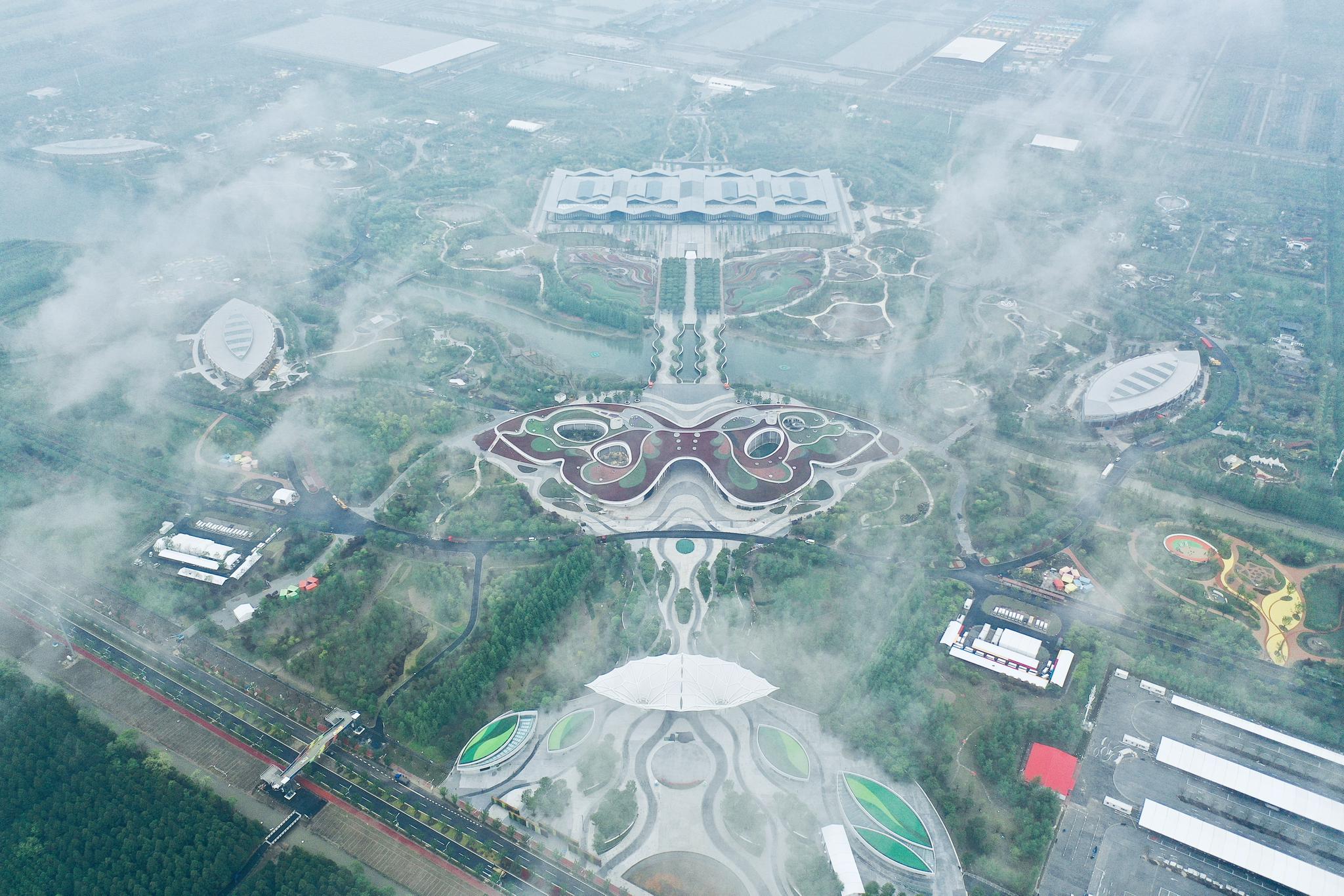 上海崇明花博园区获颁"碳中和园区"