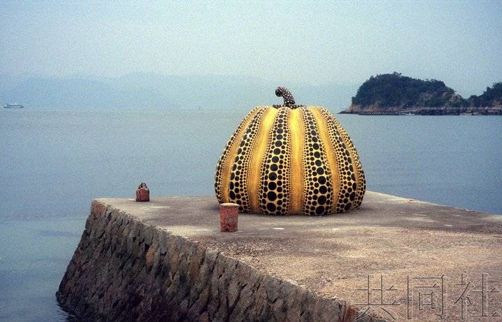 侃天下 |"卢碧"凶猛,草间弥生上亿日元"南瓜"被吹落海中