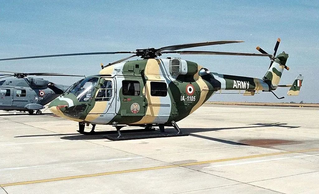 印度陆军ALH直升机 资料图