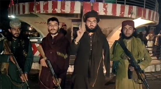 穆贾希德发布的视频显示，塔利班武装人员已控制普勒胡姆里