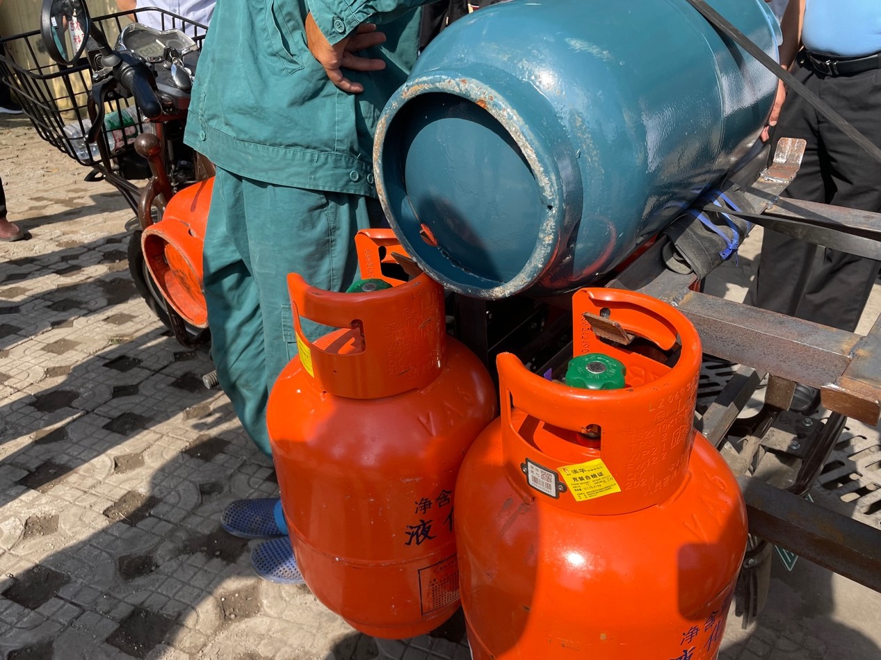 杜绝厨房里的隐患国务院安委办工作组摸排煤气罐流通全流程