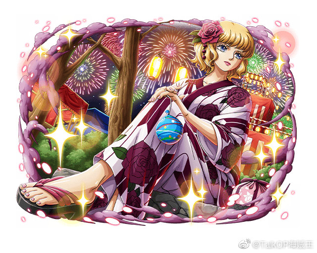 海贼王宝藏巡航老图:cp0史翠西和服版