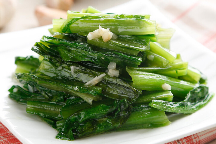 蒜蓉油麦菜的做法