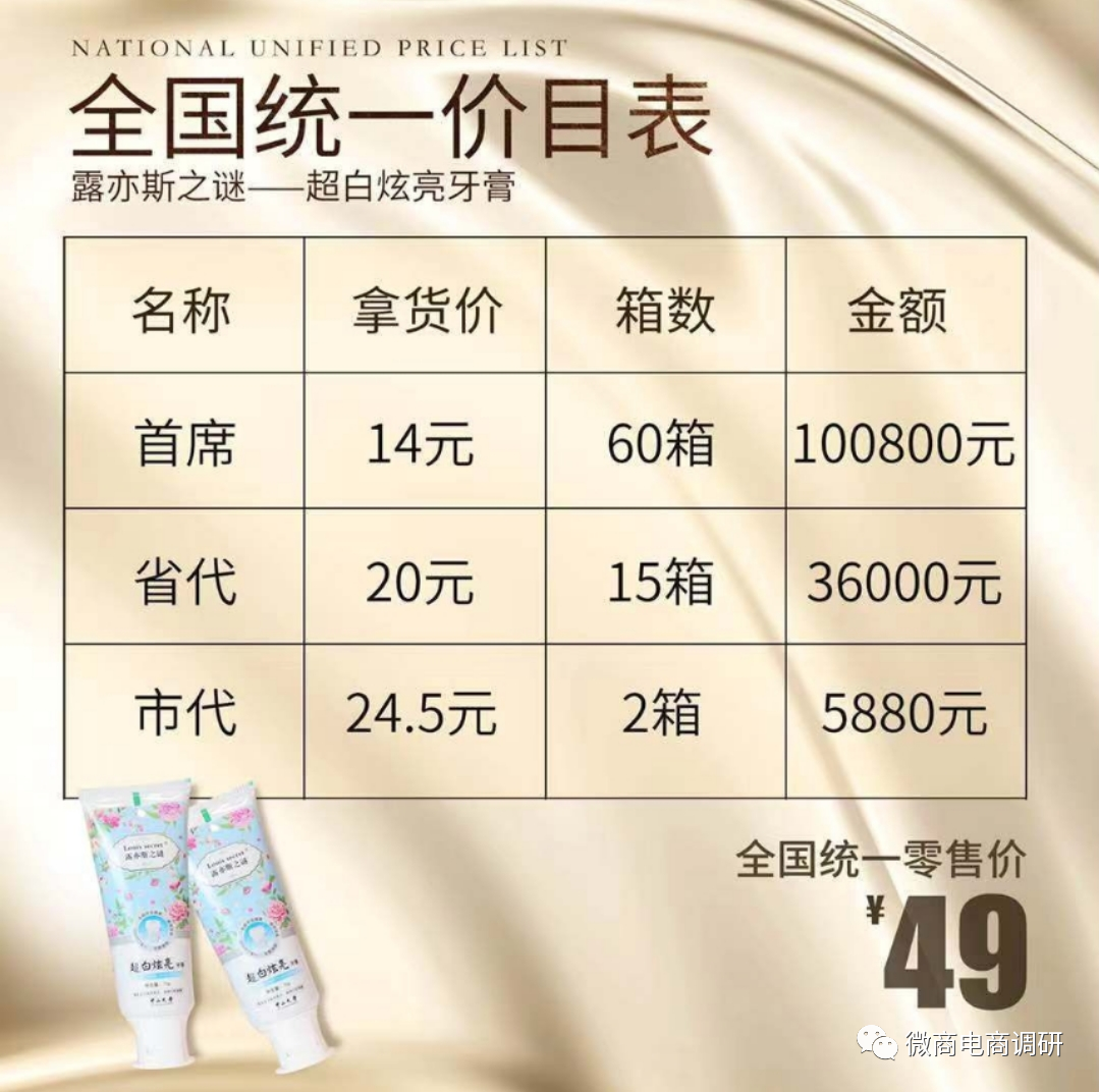 普通牙膏宣传美白功效 六级分销的露亦斯是创业首选？(图2)