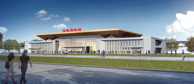 京滨高铁天津北辰站宝坻周良站开工