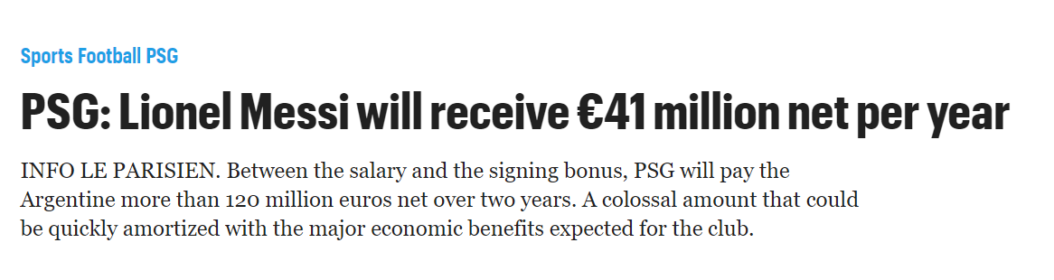 梅西年薪4100万欧，卖球衣一天就赚3000万，6成订单来自中国休闲区蓝鸢梦想 - Www.slyday.coM