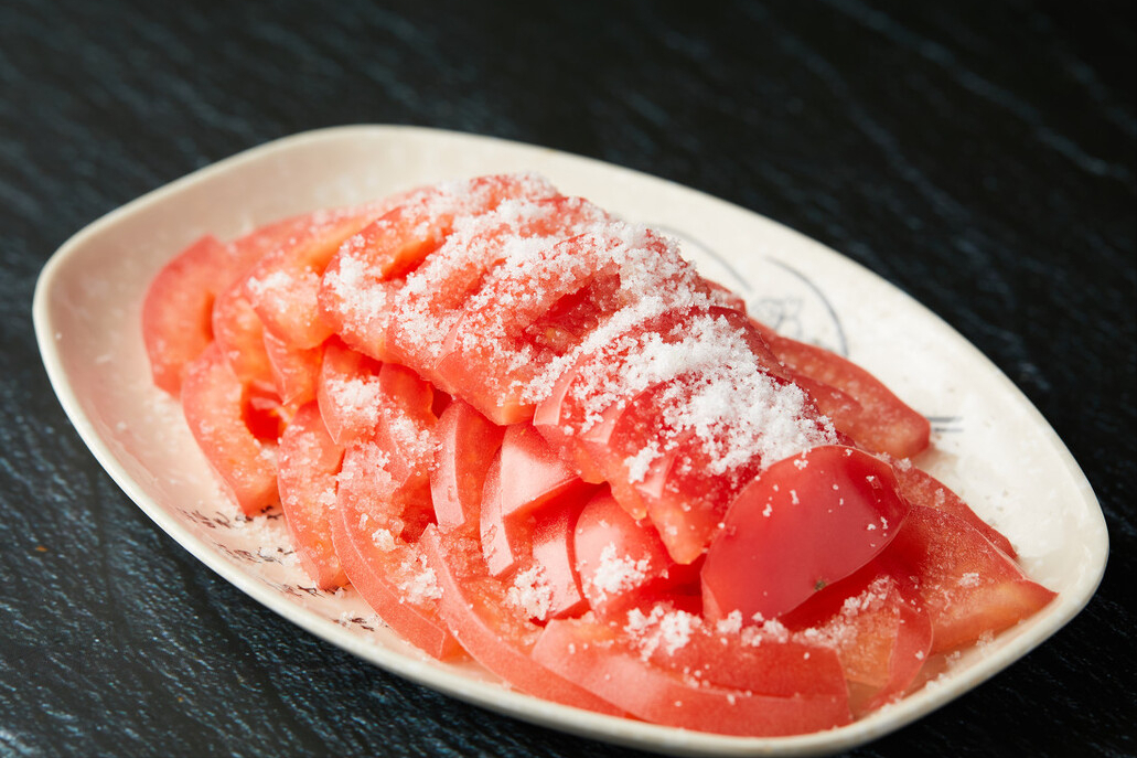 凉拌西红柿的做法!