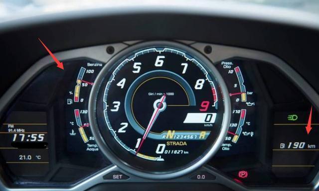 兰博基尼超跑加满油能跑多长时间看到车主仪表盘真的买不起