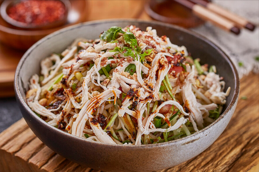 凉拌鸡丝的做法!