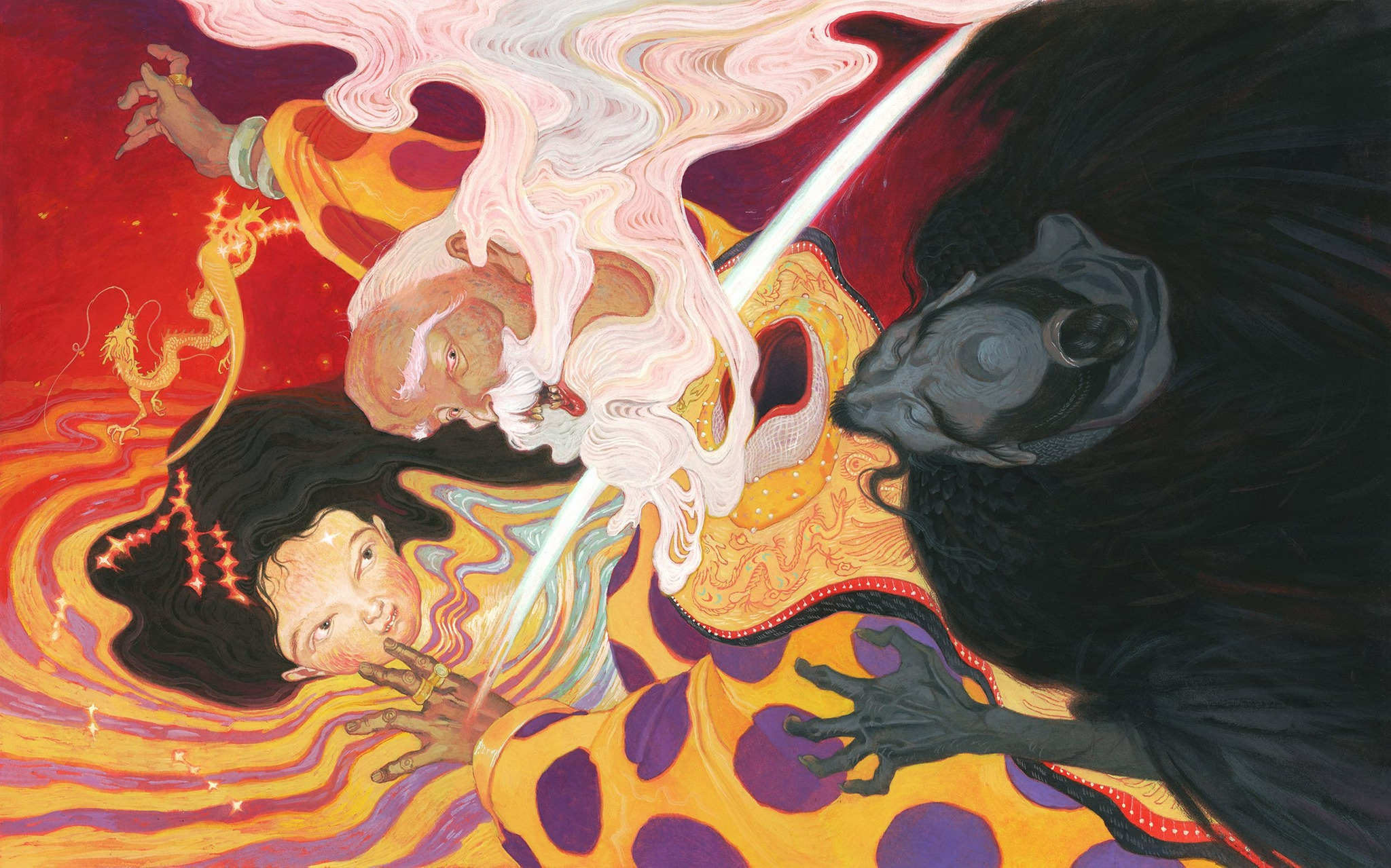 铸剑的图像演绎用色彩擦亮经典的同时照见自己