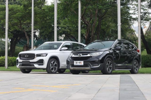 星越L对比CR-V，摘下有色眼镜看差距