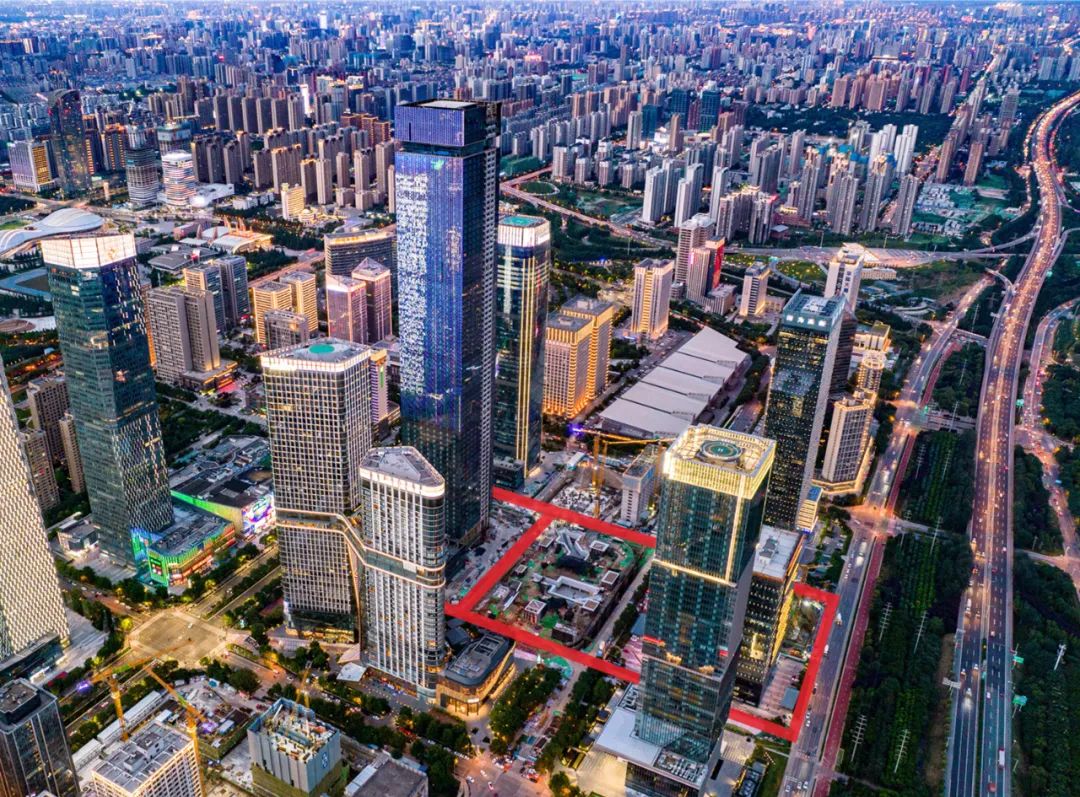 西安公认的cbd,毫无疑问是唐延路和锦业路片区.