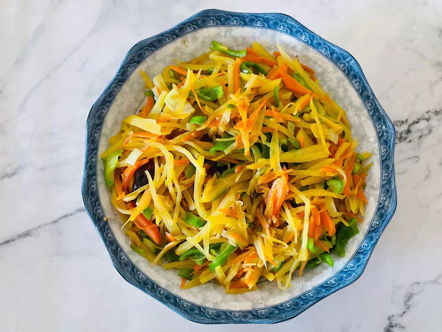 家常炒三丝的做法!