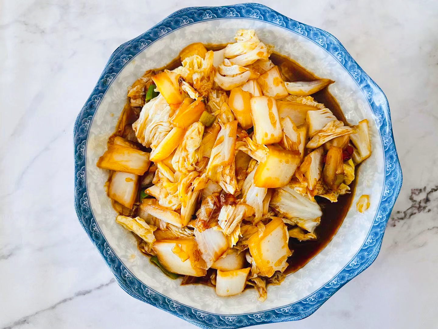 醋溜白菜的做法